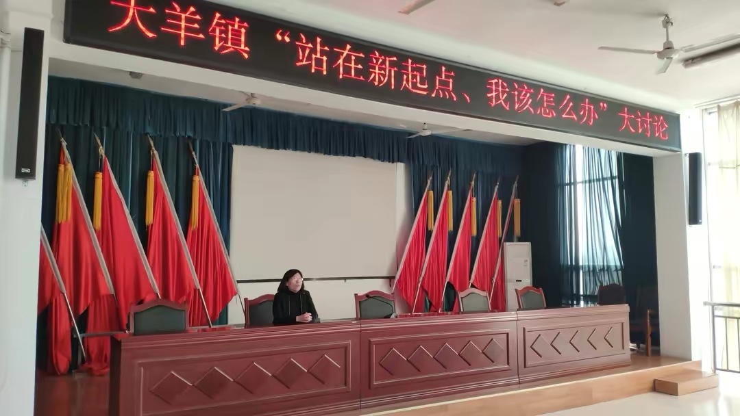 铿锵玫瑰基层绽放 巾帼女杰不负韶华 ——记大羊镇党委书记郑燕