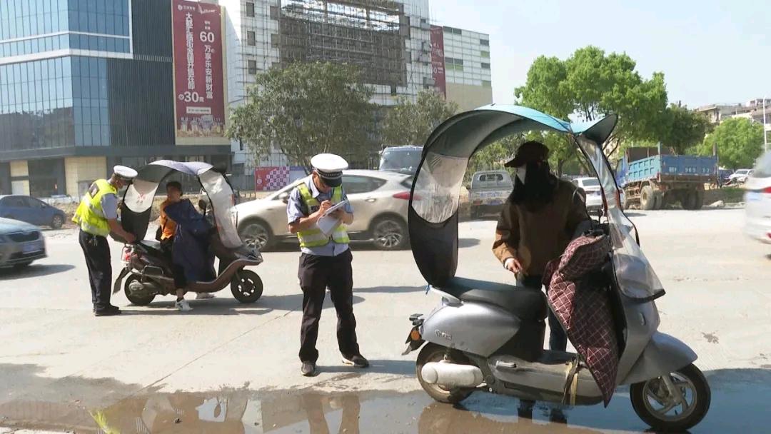 江西乐安交警多举措持续整治交通违法成果显效