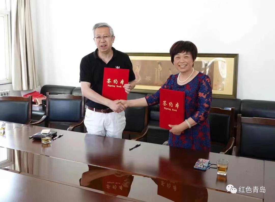 资源整合，共谋发展 ——青岛市红色旅游协会与海阳市博物馆（地雷战纪念馆）签订战略合作协议