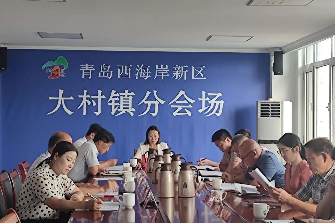 青岛市黄岛区大村镇用行动浇筑“文明之花”