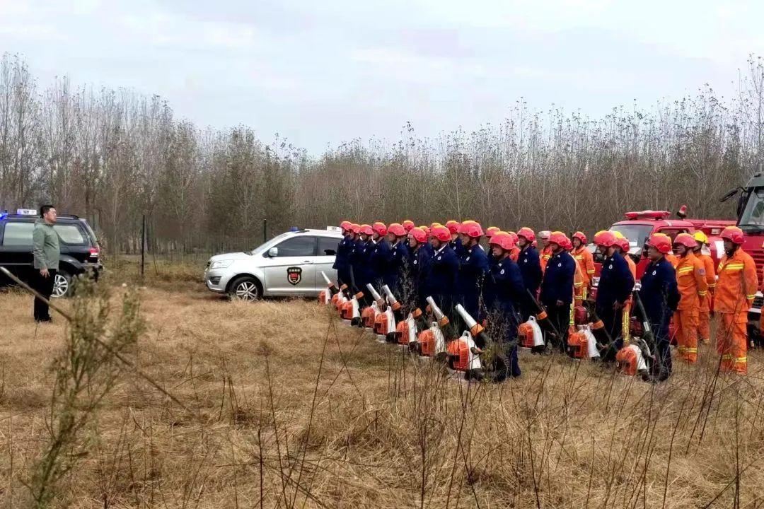 青岛市黄岛区大村镇：厉兵秣马筑冬防，森防铁军再出征