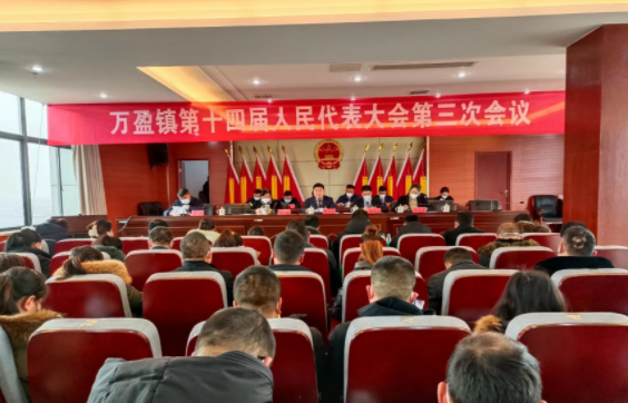 江苏盐城大丰万盈镇：召开第十四届人民代表大会第三次会议