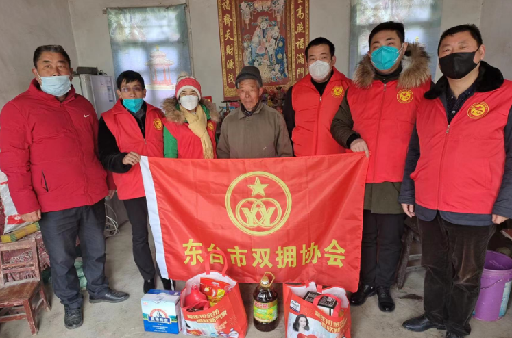 江苏盐城东台：开展“情暖冬日•关爱老兵”志愿服务活动