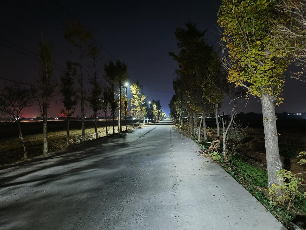 江苏盐城东台五烈镇薛岗村：爱心人士捐路灯 点亮乡村幸福路