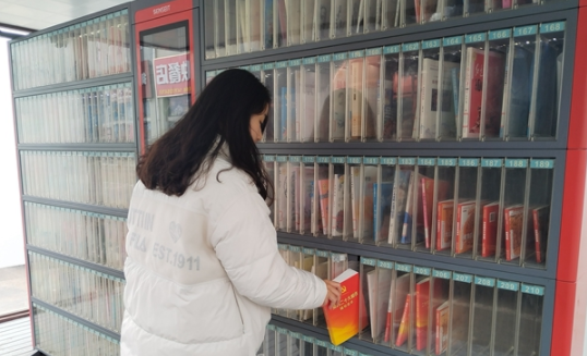 盐城亭湖便仓镇：冬训书籍自助借 “学习充电”不停歇
