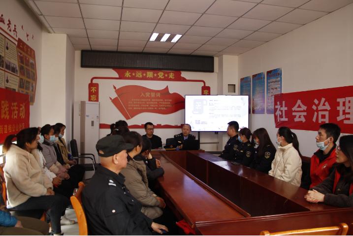 青岛市黄岛区幸运草公益服务中心参加“诚信经营，合理消费”社会治理公益活动