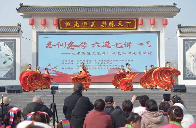 江苏盐城大丰区大中街道新时代文明实践花开正艳