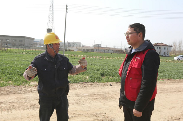 江苏盐城大丰港经开区网格服务为重大项目建设护航