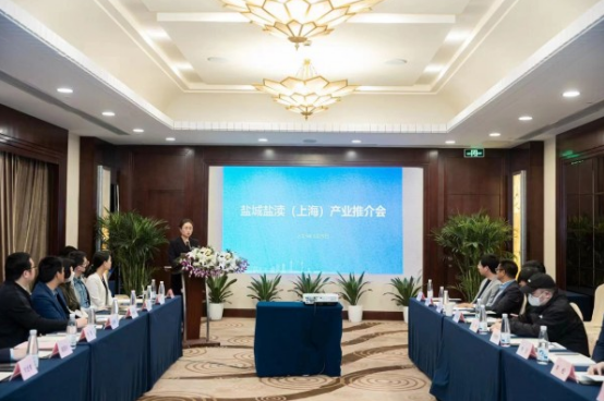 江苏盐城盐都区盐渎街道（上海）产业推介会成功举办