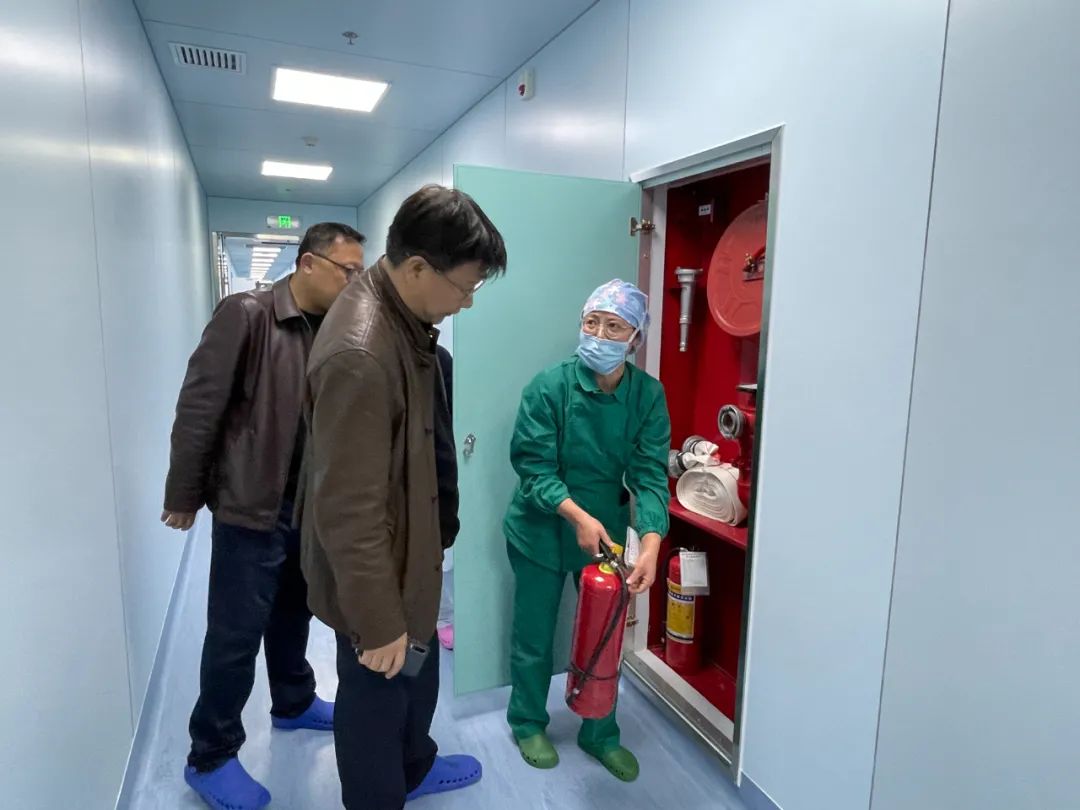 盐城市中医院开展节前安全生产大检查