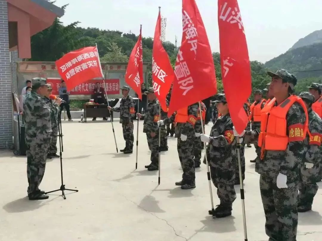 青岛西海岸新区山洪灾害暨水旱灾害防御演练在张家楼街道开展