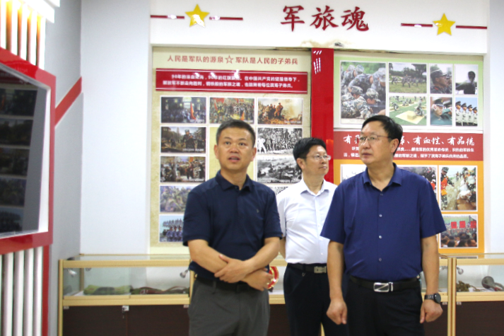 “双进”活动走进青岛西海岸新区滨海街道退役军人服务站