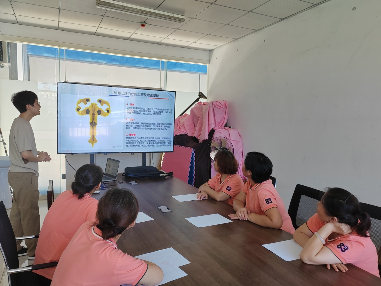 画源于心，心浮于画——青岛西海岸新区第六人民医院开展“房树人”绘画心理分析沙龙