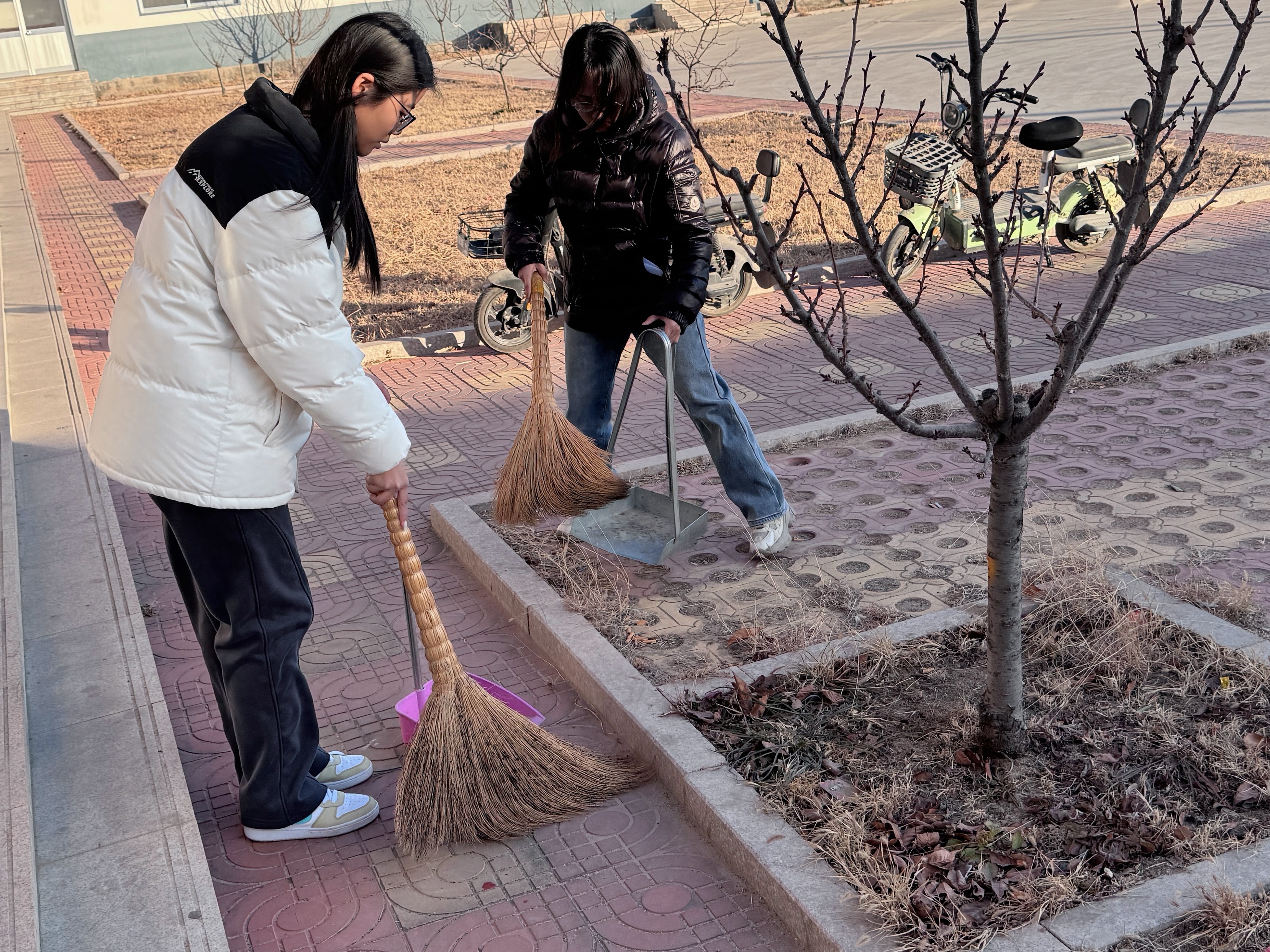 计算机学院寒假社会实践——社区清扫行动，共建美好家园