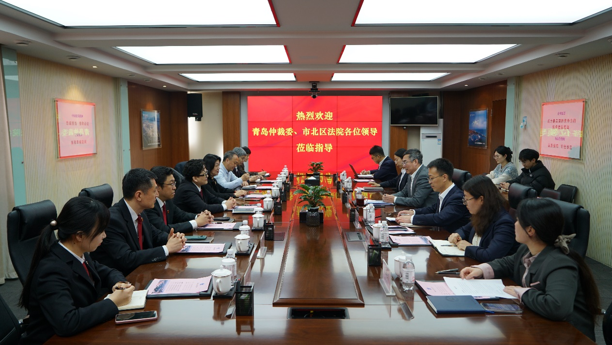 护航营商增效·系列活动丨青岛市市北区法院开展辖区重点企业集中走访活动