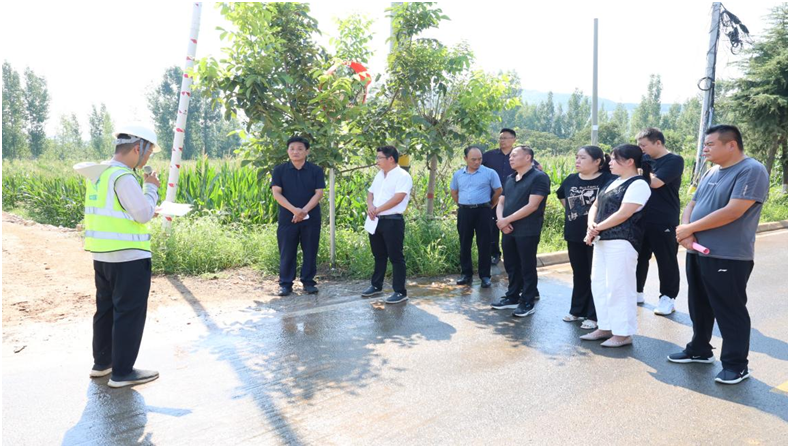 永安镇开展副镇长专题报告机制会前视察活动