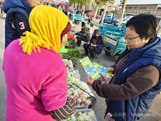 青岛市黄岛区大村中心卫生院开展世界糖尿病日宣传普及健康知识