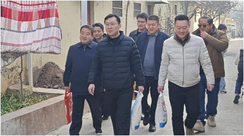 龙山路街道人大代表  开展新春走访慰问活动