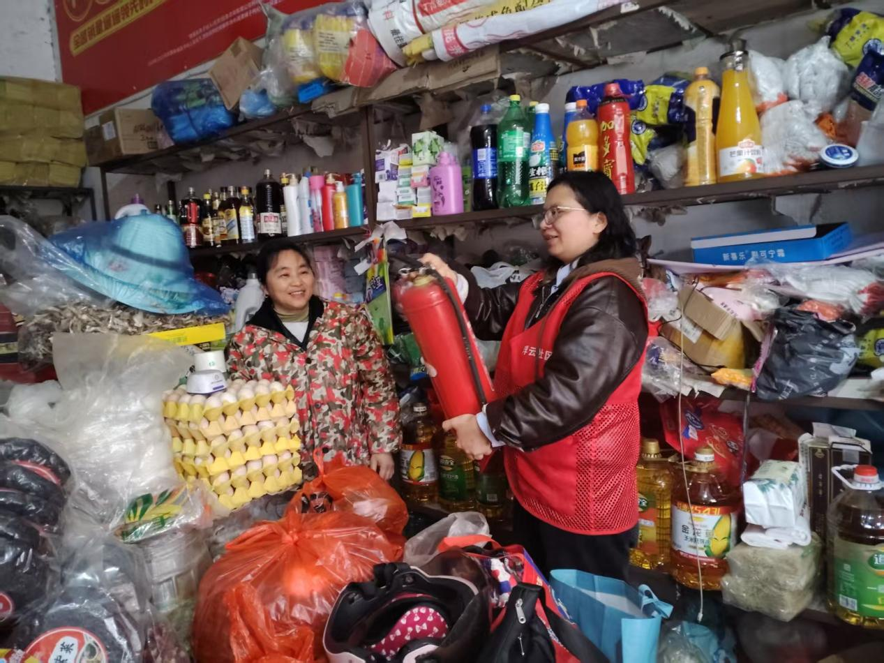 江西奉新：织密网格安全网 排查隐患护民生